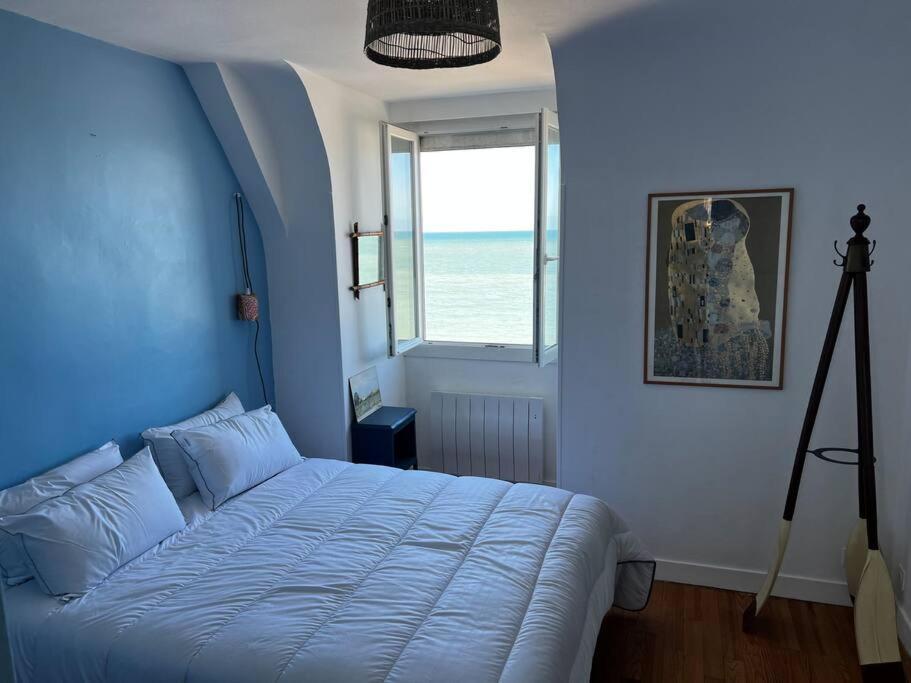 Reve D'Horizon, Appartement Avec Vue Mer. Сен-Валери-ан-Ко Екстериор снимка